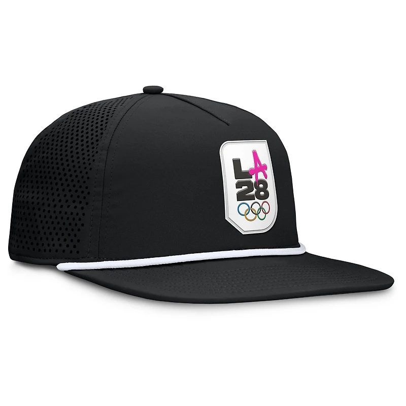 Casquette snapback noire Fanatics LA28 Summer Olympics Peak pour homme