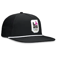 Casquette snapback noire Fanatics LA28 Summer Olympics Peak pour homme