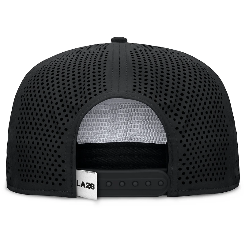 Casquette snapback noire Fanatics LA28 Summer Olympics Peak pour homme