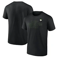 T-shirt noir LA28 des Jeux paralympiques d'été Fanatics pour hommes, contour néon