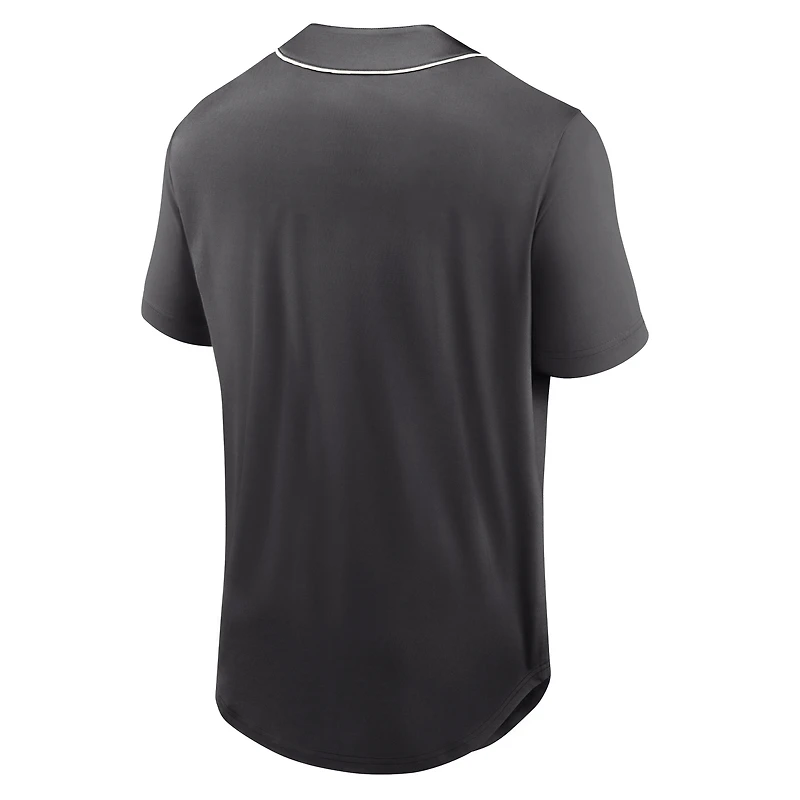 Chemise à boutons Fanatics Charcoal LA28 Summer Olympics Core Foundation Ball pour homme