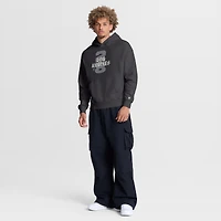 Sweat à capuche oversize Fanatics LA28 pour homme, couleur anthracite, inspiré des Jeux olympiques d'été.