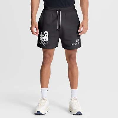 Men's Fanatics Charcoal LA28 Summer Olympics Type Play Cut​ Shorts