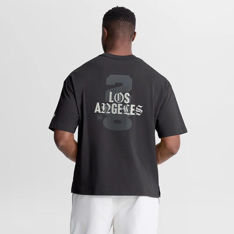 T-shirt oversize Fanatics gris LA28 Jeux olympiques d'été pour homme