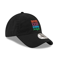 Men's New Era Black LA28 Superbloom Collection 9TWENTY Adjustable Hat
