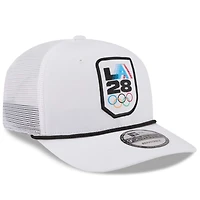 Men's New Era White LA28 Summer Olympics Core 9SEVENTY Adjustable Hat