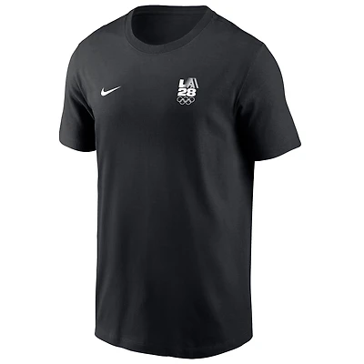 T-shirt Nike Performance Legend pour homme, noir, des Jeux olympiques d'été de Los Angeles 2028