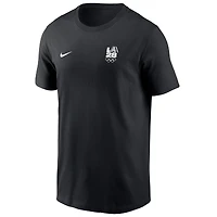 T-shirt Nike Performance Legend pour homme, noir, des Jeux olympiques d'été de Los Angeles 2028
