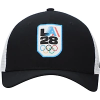 V110625 LA2028 Casquette de camionneur Nike LA28 Rise pour homme HATMENSTR C13293-C004917-USOCLA-00A