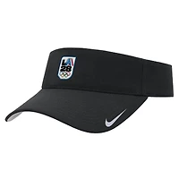 Men's Nike Black LA28 Summer Olympics Ace Dri-FIT Adjustable Visor