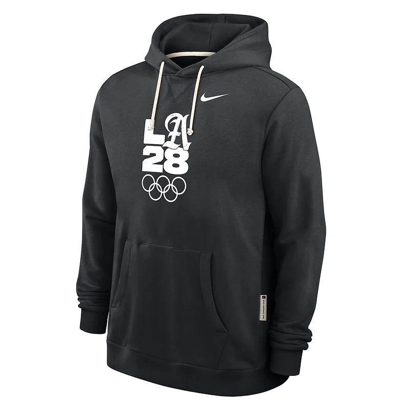 Sweat à capuche Nike LA28 Standard Issue Dri-FIT pour homme, noir, édition Jeux olympiques d'été