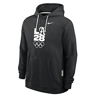 Sweat à capuche Nike LA28 Standard Issue Dri-FIT pour homme, noir, édition Jeux olympiques d'été