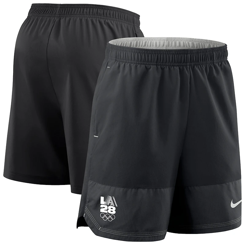 Men's Nike Black LA28 Summer Olympics Woven Dri-FIT Shorts
