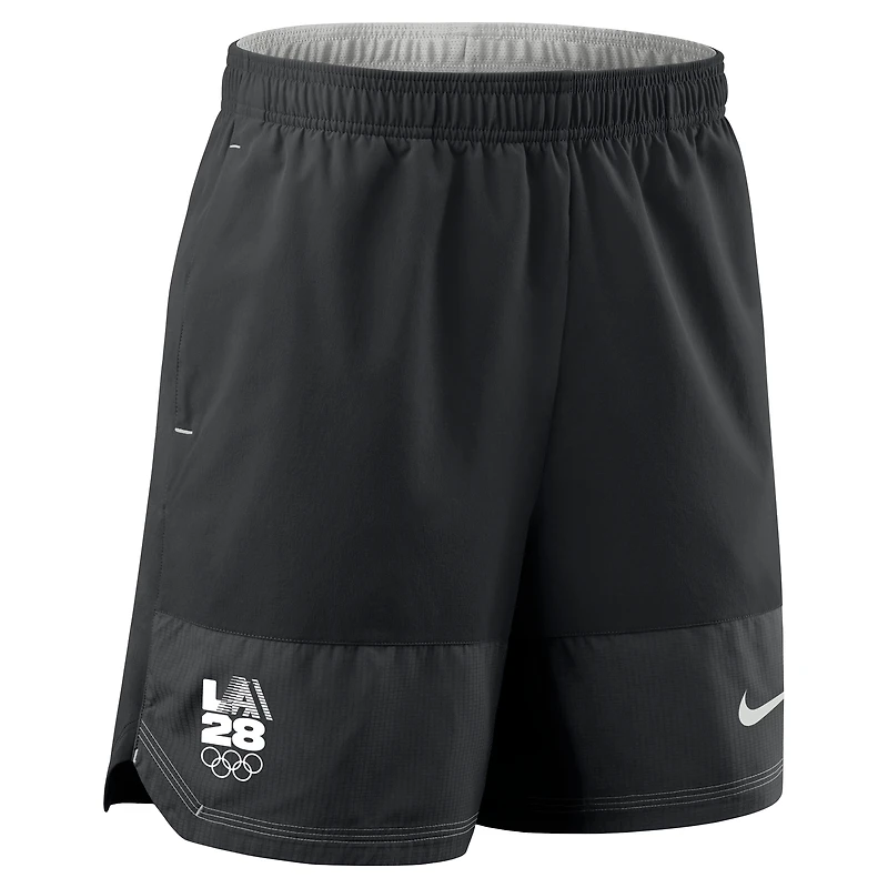 Men's Nike Black LA28 Summer Olympics Woven Dri-FIT Shorts