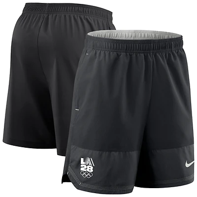 Men's Nike Black LA28 Summer Olympics Woven Dri-FIT Shorts