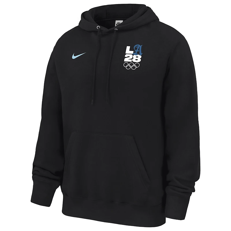 Men's Nike Black LA28 Superbloom Club Fleece Hoodie