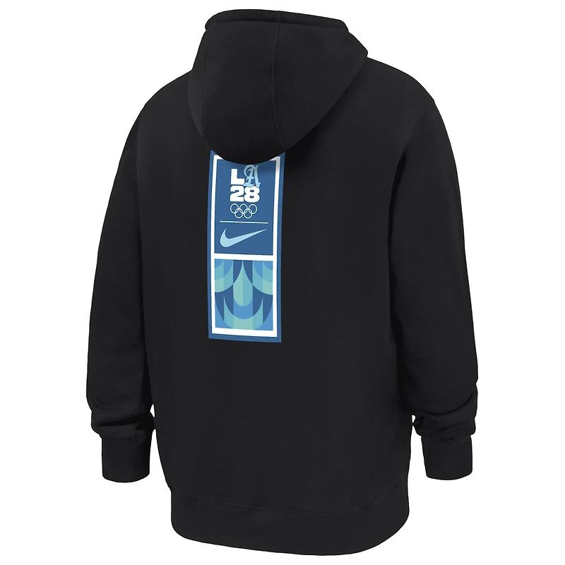 Men's Nike Black LA28 Superbloom Club Fleece Hoodie