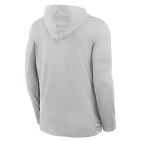 Men's Nike Gray LA28 Summer Olympics Lightweight Dri-FIT Long Sleeve Hoodie T-Shirt
