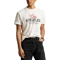 Men's Polo Ralph Lauren White LA28 Summer Olympics T-Shirt