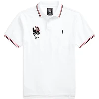 Polo Ralph Lauren pour homme, blanc, Jeux paralympiques d'été LA28
