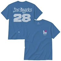 Unisex Fanatics Lavender LA28 Summer Olympics Superbloom Color Bar T-Shirt