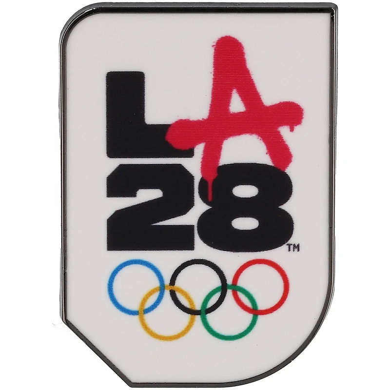 Épinglette blanche LA28 pour les Jeux Jeux Olympiques d' été