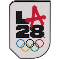 Épinglette blanche LA28 pour les Jeux Jeux Olympiques d' été