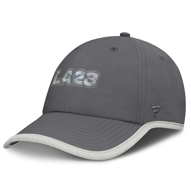 Women's Fanatics Gray LA28 Summer Olympics Reflector Adjustable Hat