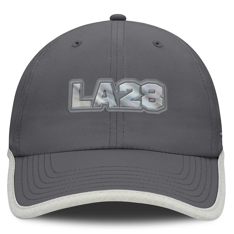 Women's Fanatics Gray LA28 Summer Olympics Reflector Adjustable Hat