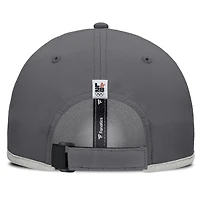 Casquette ajustable réfléchissante grise Fanatics LA28 pour femmes pour les Jeux olympiques d'été