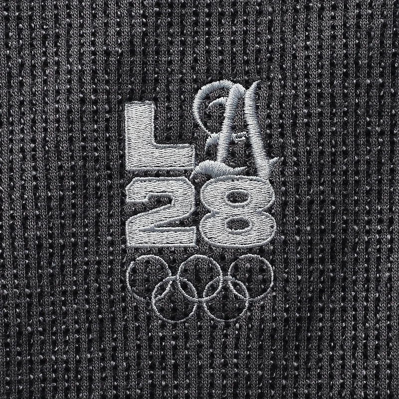 Sweat-shirt de yoga surdimensionné Nike Charcoal LA28 pour femme