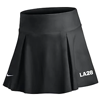 Women's Nike Black LA28 Summer Olympics One Dri-FIT Ultra High Rise Skort
