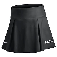 Women's Nike Black LA28 Summer Olympics One Dri-FIT Ultra High Rise Skort