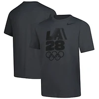 T-shirt Nike Anthracite LA28 pour jeunes, Jeux olympiques d'été