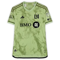 Cristian Olivera LAFC Autographed Match-Used #13 Green adidas Jersey from the 2024 MLS Season - Size M