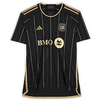 Gareth Bale LAFC Autographed Black adidas 2024 Primary Replica Jersey - Front Signed