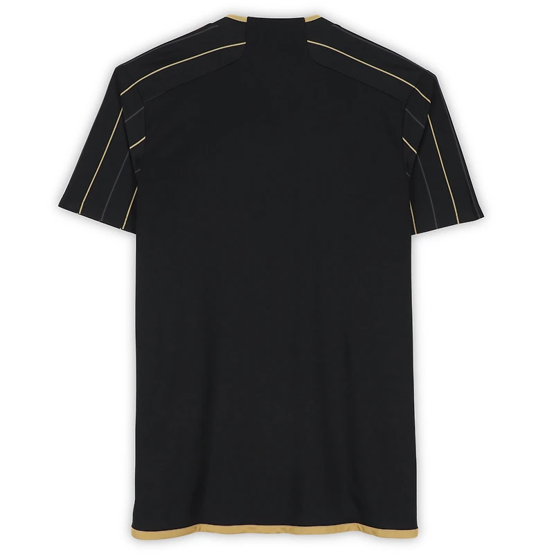 Maillot réplique noir adidas 2024 autographié par Gareth Bale du LAFC - Signature sur le devant