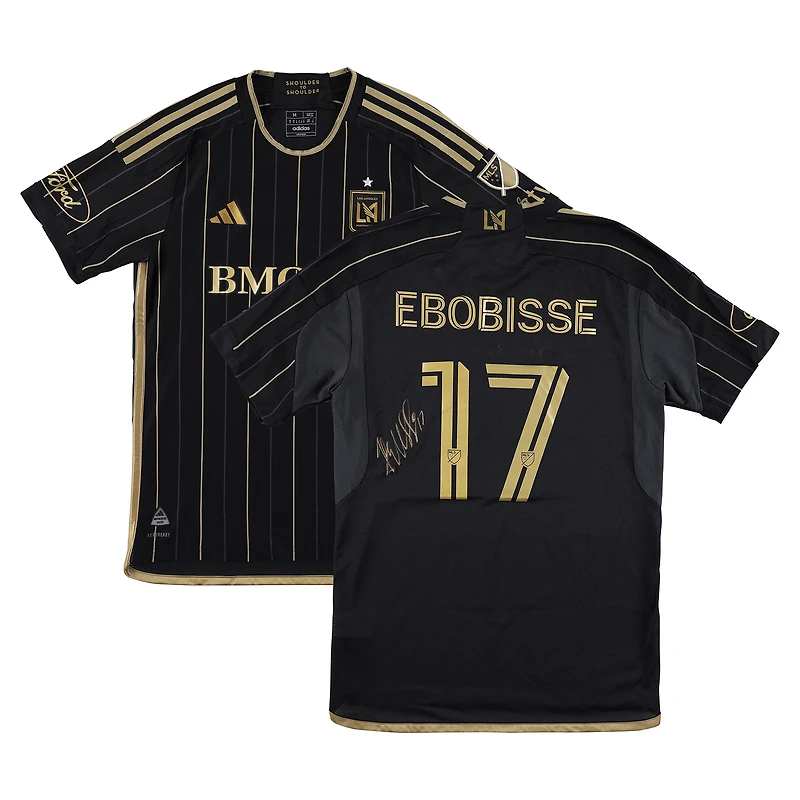 Maillot noir n° 17 porté en match par Jeremy Ebobisse (LAFC), saison 2025 de la MLS, taille M - Autographié
