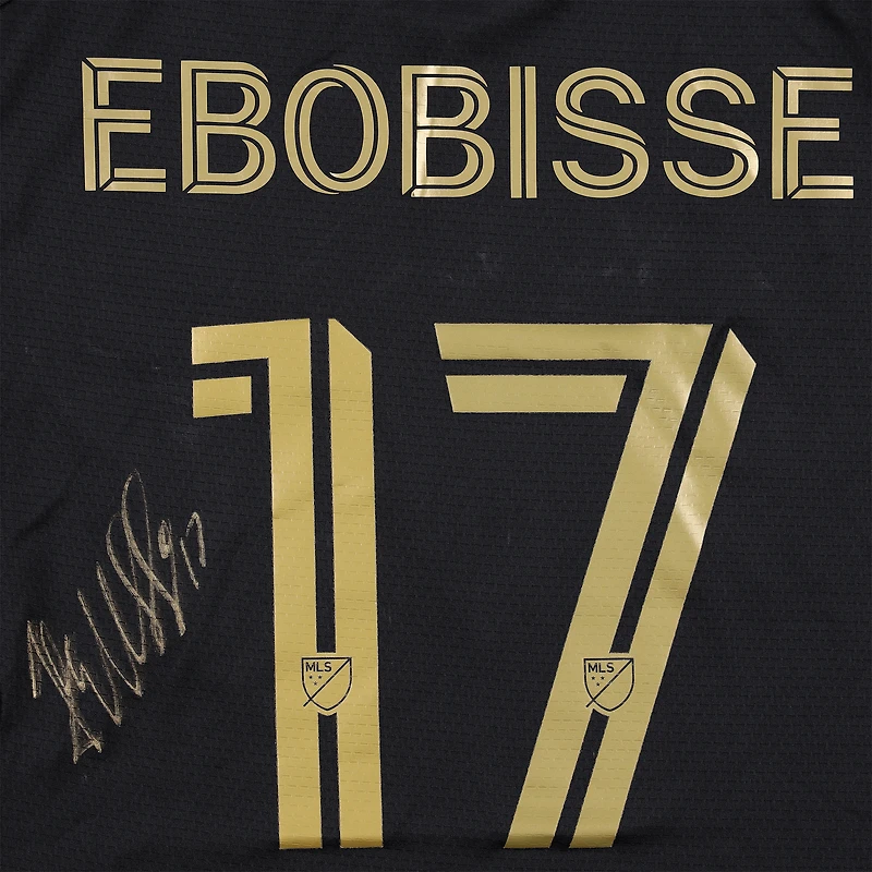 Maillot noir n° 17 porté en match par Jeremy Ebobisse (LAFC), saison 2025 de la MLS, taille M - Autographié