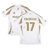 Maillot blanc n° 17 porté en match par Jeremy Ebobisse (LAFC), saison 2025 de la MLS, taille M - Autographié