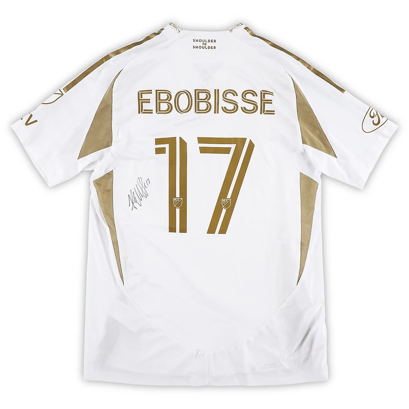 Maillot blanc n° 17 porté en match par Jeremy Ebobisse (LAFC), saison 2025 de la MLS, taille M - Autographié