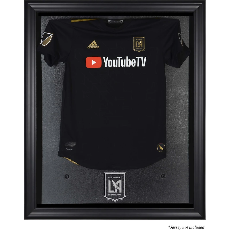 LAFC Black Framed Team Logo Jersey Display Case