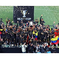 LAFC Unsigned 2022 MLS Cup Champions Photograph