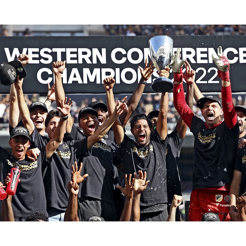 LAFC Unsigned 2022 Western Conference Champions Photograph