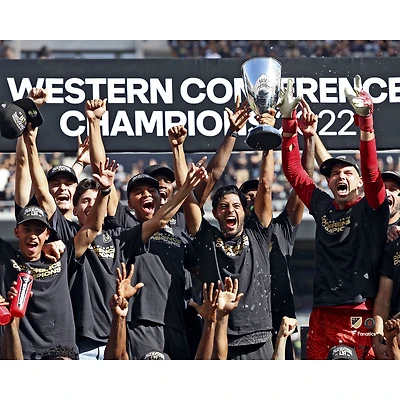 LAFC Unsigned 2022 Western Conference Champions Photograph