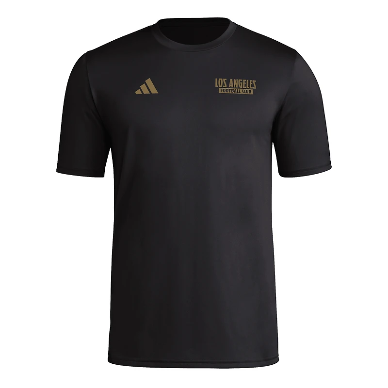 Men's adidas Black LAFC Local Wrap T-Shirt