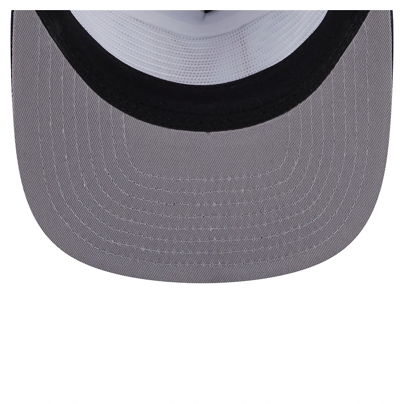 Casquette de golf ajustable tie-dye LAFC noire/grise New Era pour homme