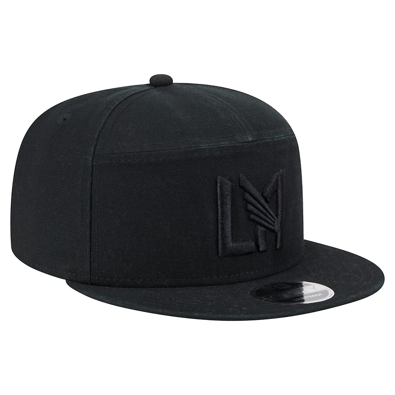 Casquette snapback 9FIFTY en toile noire New Era LAFC pour homme