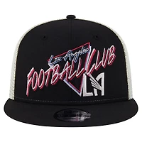 Men's New Era  Black LAFC Neon 9FIFTY Snapback Hat