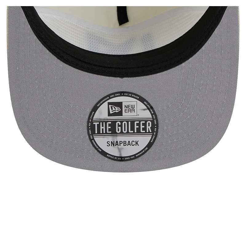 Men's New Era  Cream LAFC 2025 Kickoff Snapback Golfer Hat